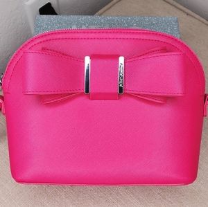 Betsey johnson pink crossbody